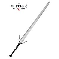 Geralt's silver sword - Wolf heads Larp weapon