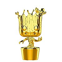 Guardians of the Galaxy - Groot (Gold Chrome) Funko POP! Wackelkopf Figur