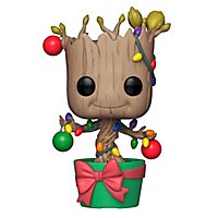 Guardians of the Galaxy - Groot mit Weihnachtsschmuck Funko POP! Wackelkopf Figur