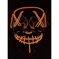 Halloween LED Mask orange