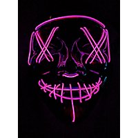 Halloween LED Mask pink