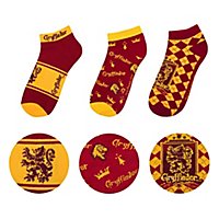 Harry Potter - Ankle Socks 3-Pack Gryffindor