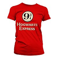 Harry Potter - Girlie Shirt Hogwarts Express Platform 9-3/4