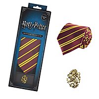 Harry Potter - Krawatte & Ansteck-Pin Deluxe Box Gryffindor