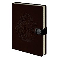 Harry Potter - Premium Notizbuch Hogwarts Wappen eingeprägt