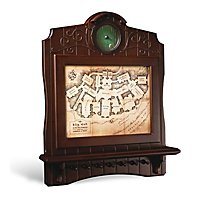 Hobbit - Wooden Bag-end Map Plaque Key Holder