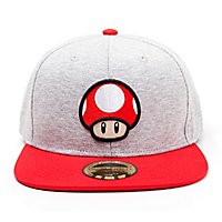 Nintendo - Toad Mushroom Logo Snapback Cap
