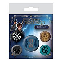 Phantastische Tierwesen - Ansteck-Buttons