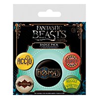 Phantastische Tierwesen - Ansteck-Buttons Spells & Phrases