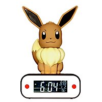 Pokémon - Evoli alarm clock with light function