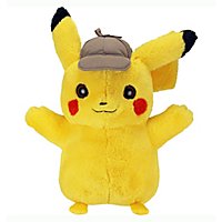 Pokémon - Meisterdetektiv Pikachu Plüschfigur