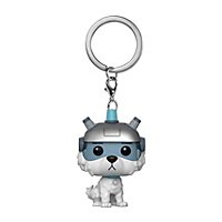 Rick and Morty - Snowball Funko Pocket POP! Schlüsselanhänger