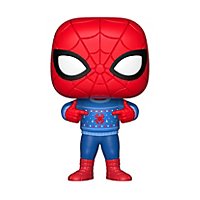 Spider-Man - Spider-Man mit Ugly Sweater Funko POP! Wackelkopf Figur
