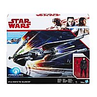 Star Wars 8 - Forcelink Tie Silencer mit Kylo Ren Figur
