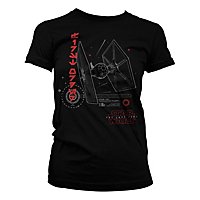 Star Wars 8 - Girlie Shirt T-0926 Tie Fighter