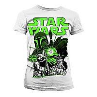 Star Wars - Girlie Shirt Vintage Boba Fett