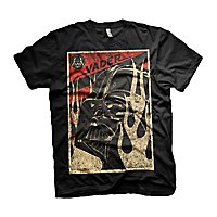 Star Wars - T-Shirt Vader Flammen