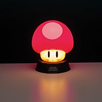Super Mario - Lamp Power-Up Mushroom