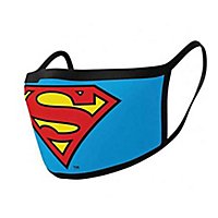 Superman - Superman Logo Stoffmasken Doppelpack