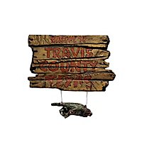 Texas Chainsaw Massacre Schild