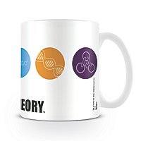 The Big Bang Theory - Tasse Symbole