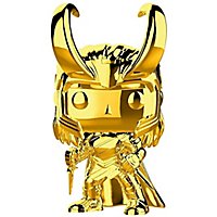 Marvel - Loki (Gold Chrome) Funko POP! Bobble Head Figur