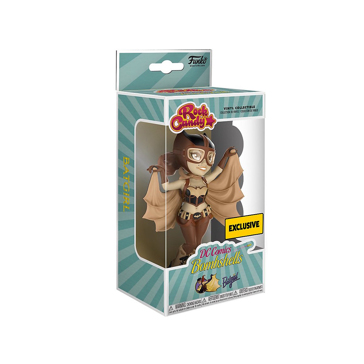 POP! Funko Rock Candy – DC Bombshell Canary Statuetta Esclusiva Da Collezione