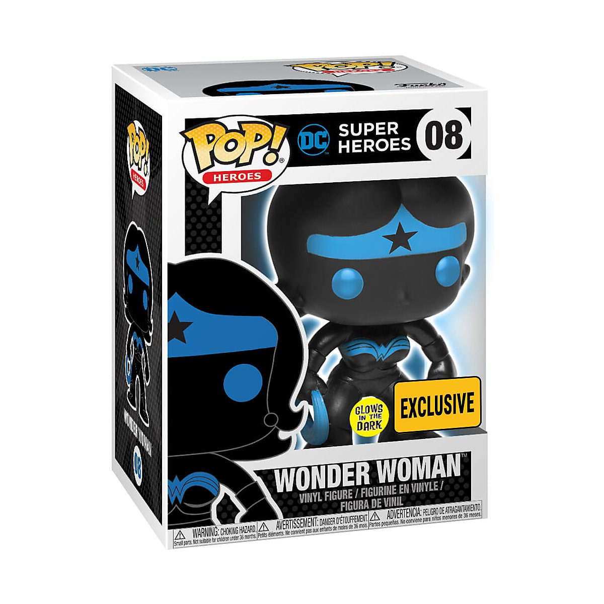 glow in the dark wonder woman pop