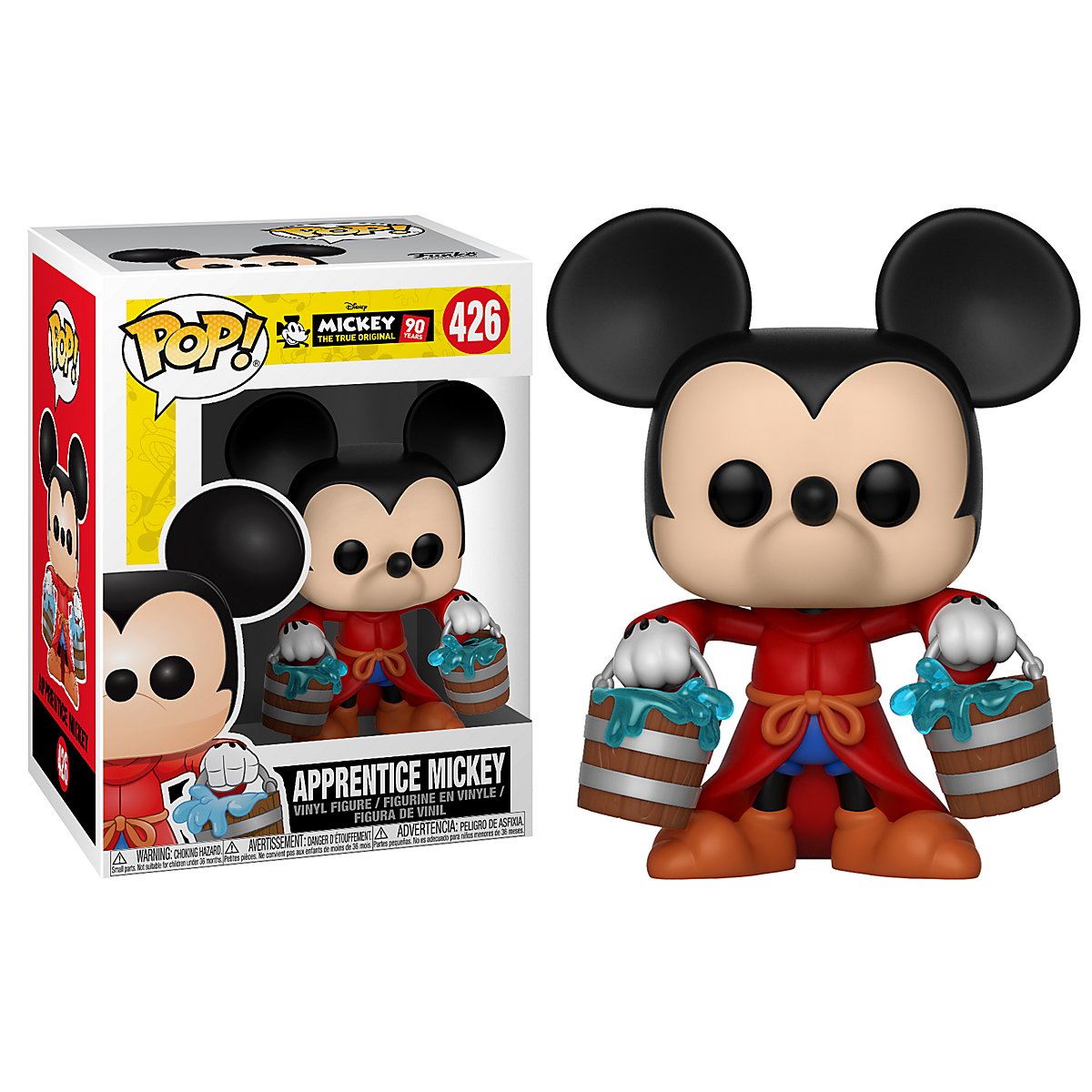 Disney Mickeys 90th Apprentice Mickey Funko Pop Figure