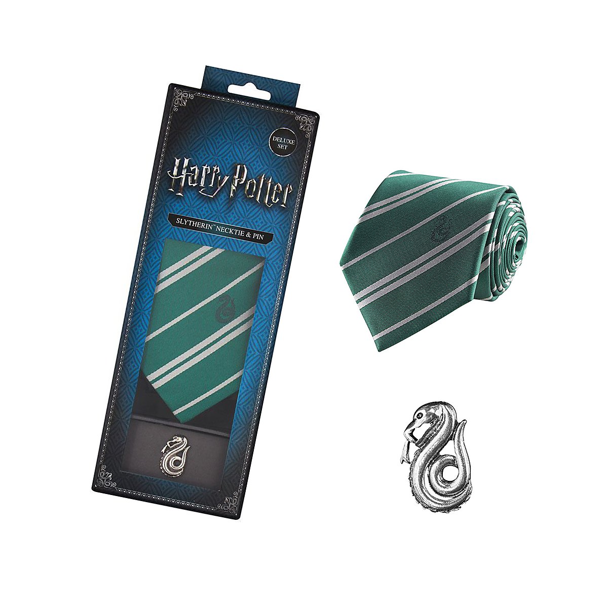 Metal Magic Wand Display - Slytherin - Boutique Harry Potter