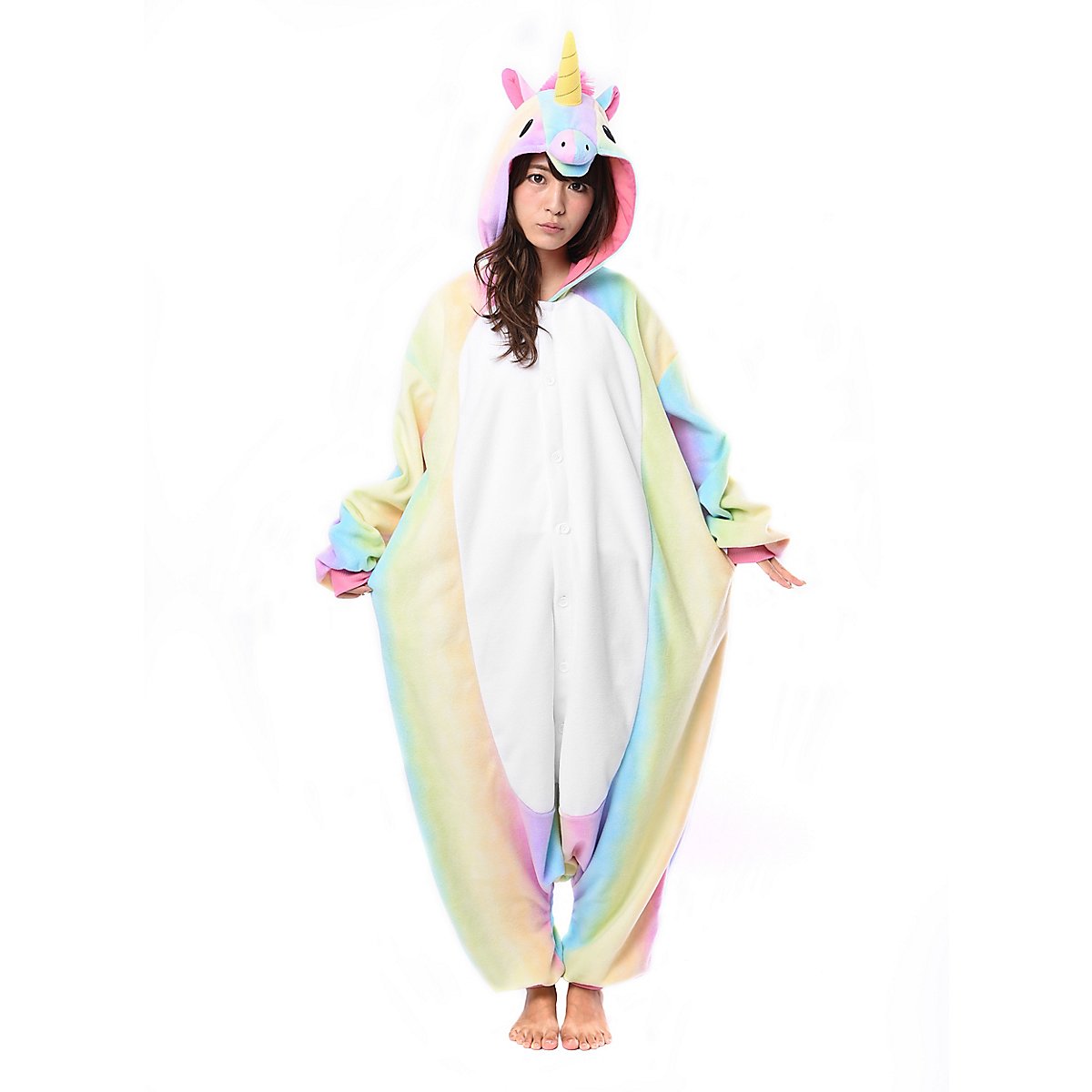 Rainbow Unicorn Kigurumi Costume - superepic.com