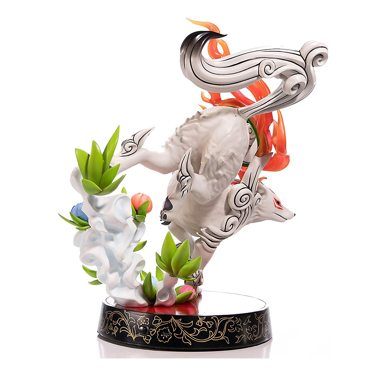 Retro Games Ōkami Amaterasu's Divine Descent from Okami Statue