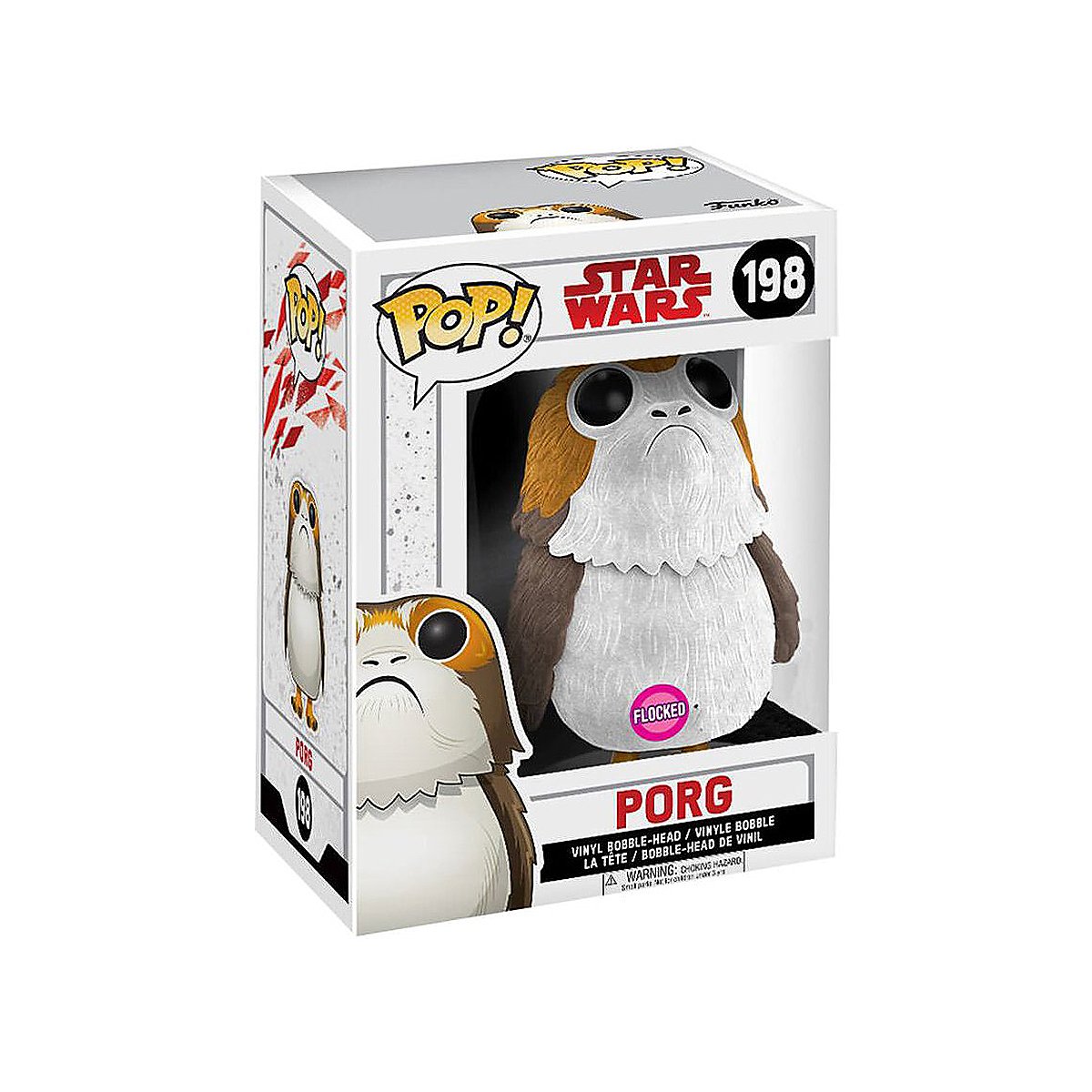 funko pop porg flocked