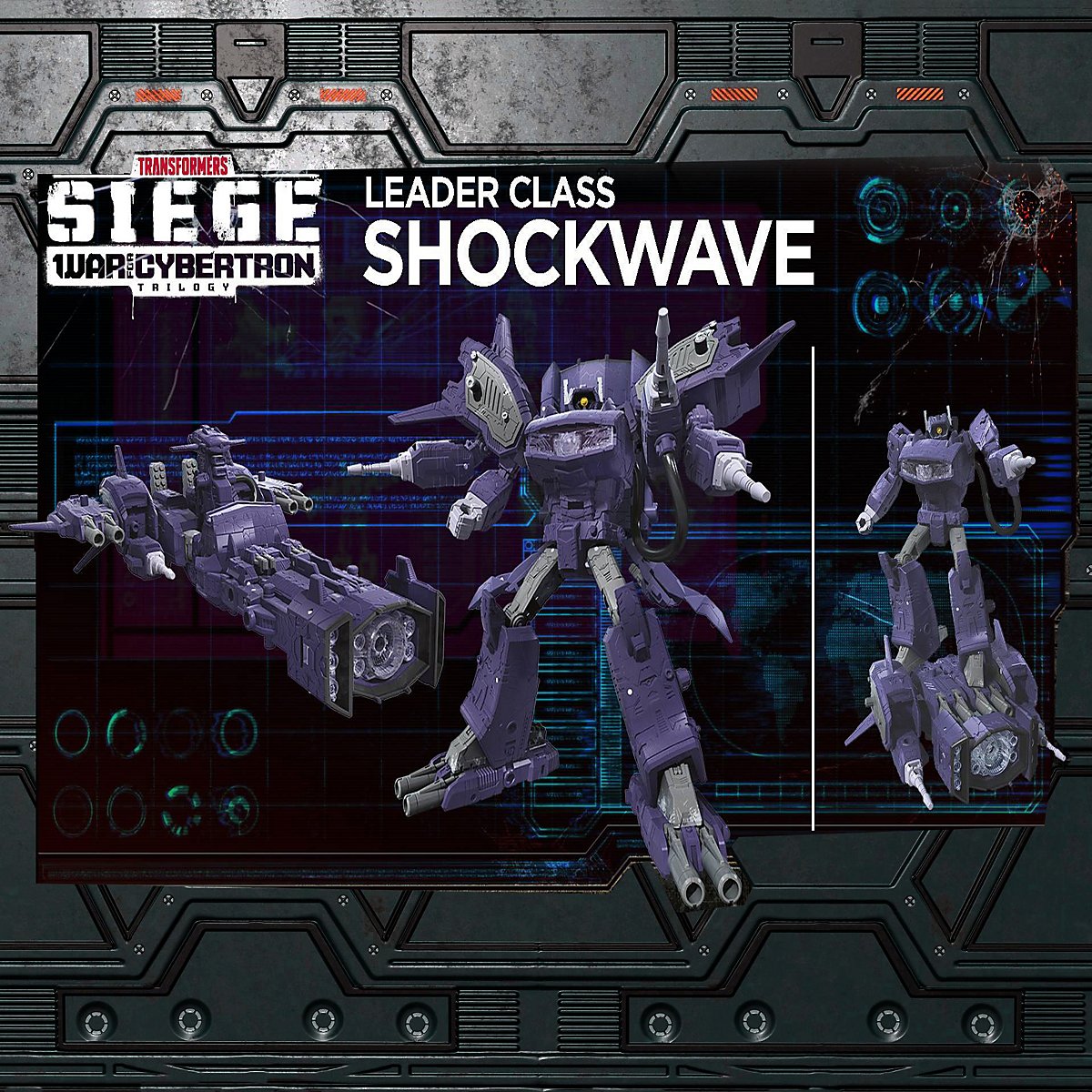 transformers war for cybertron toys shockwave