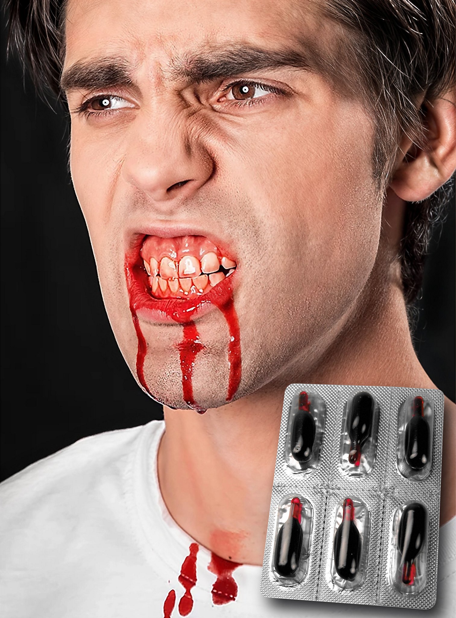 Capsules de sang Maquillage