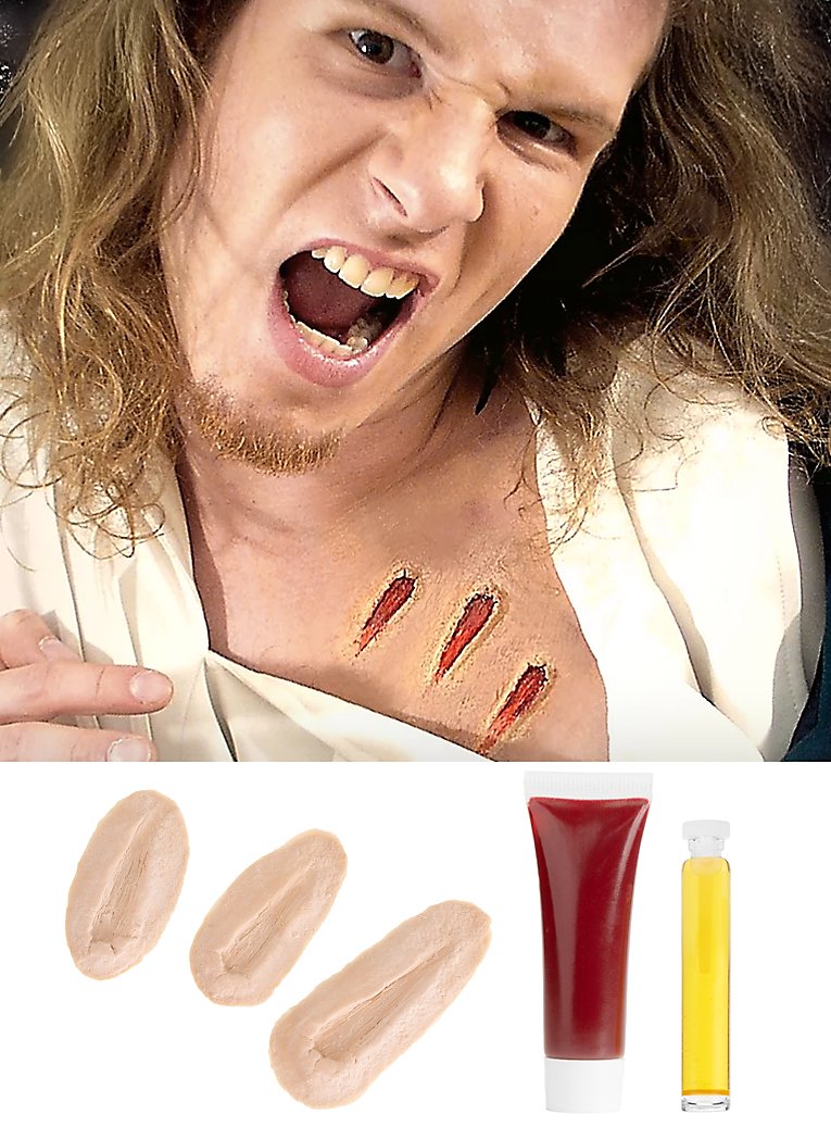 Blessure de mâchoire Application en latex