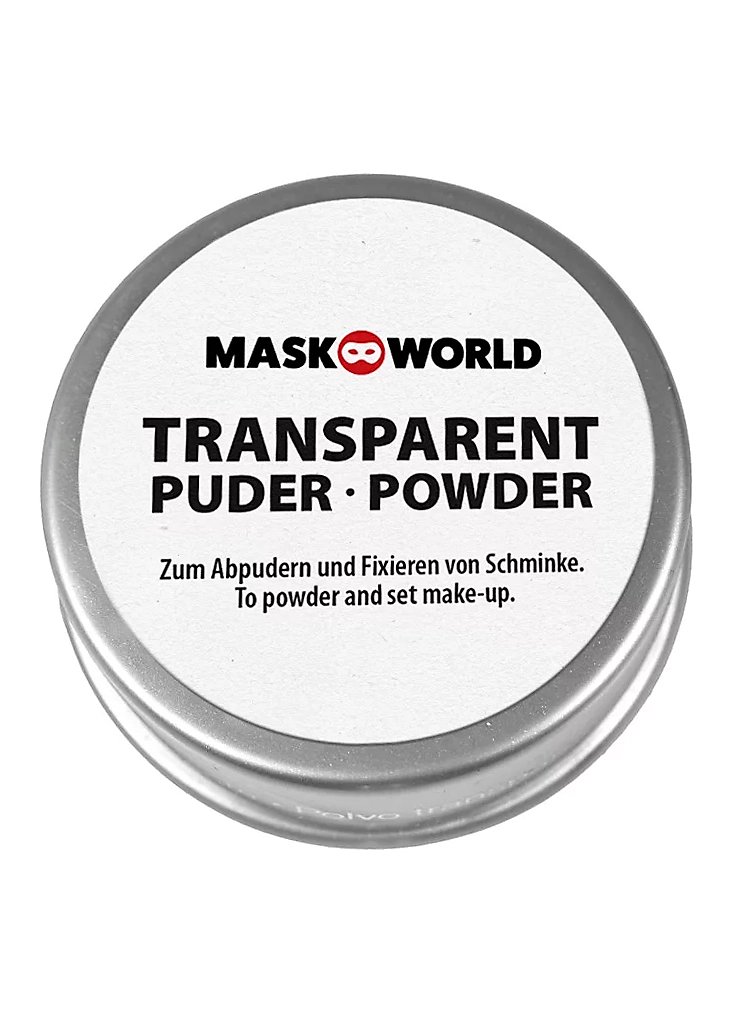 Poudre à maquillage transparente