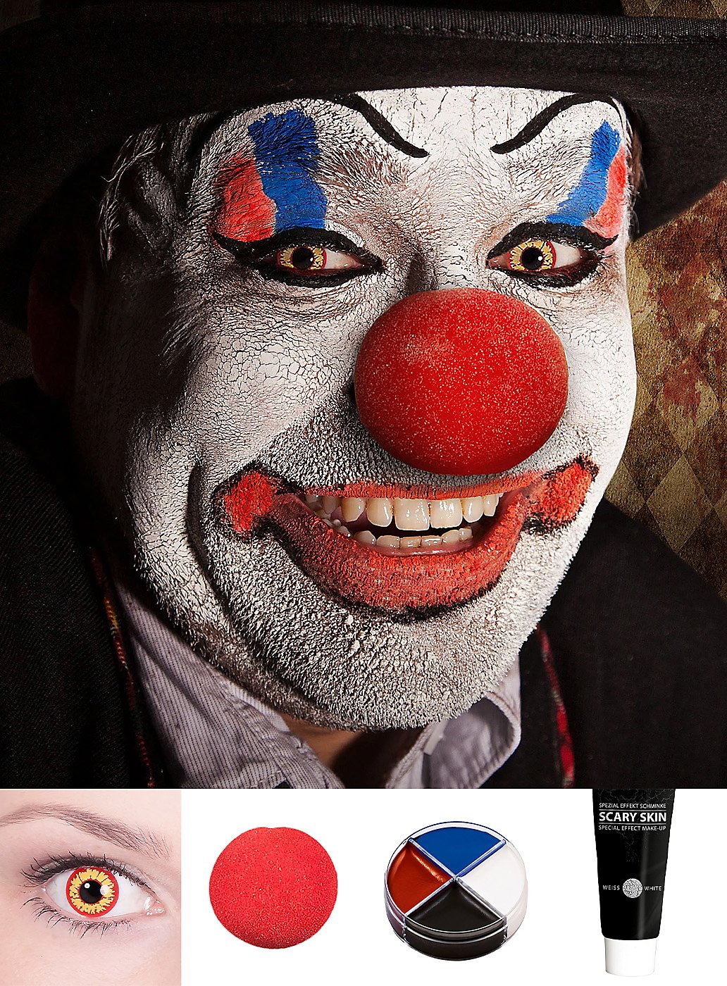 Make-up Set Horror Clown