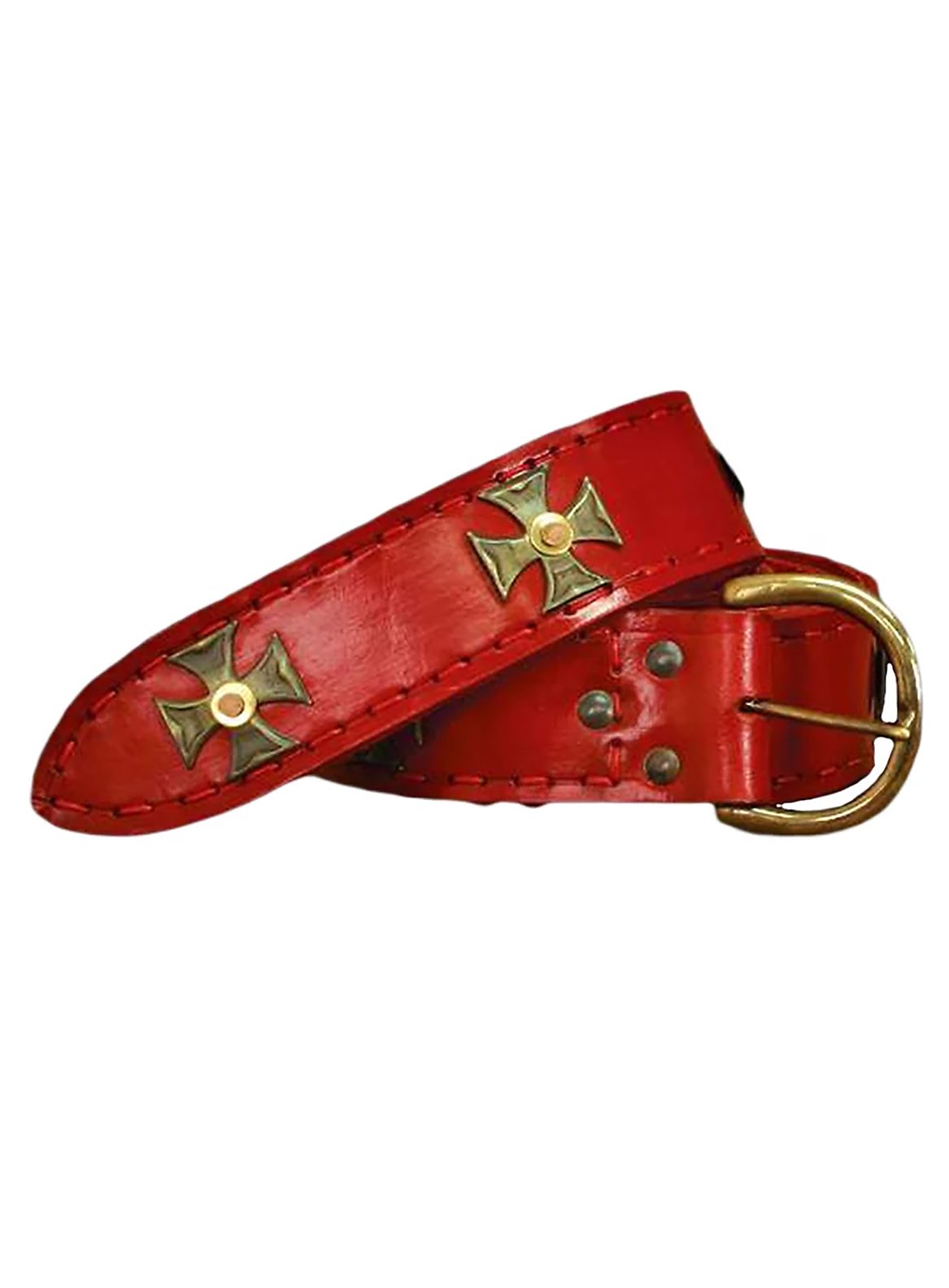 Ceinture « croisé » rouge