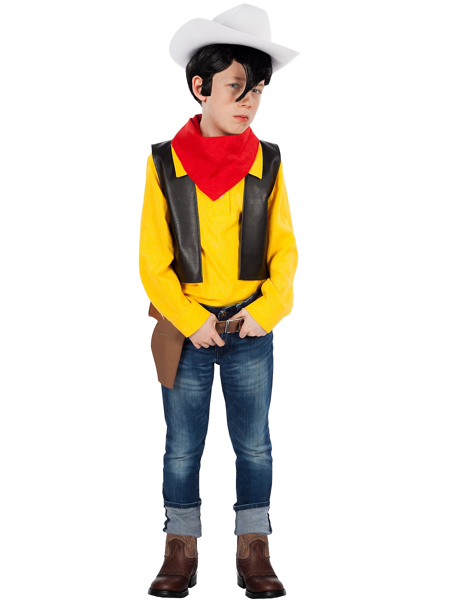 Lucky Luke Karneval Cowboy Faschingskostüm Kinder