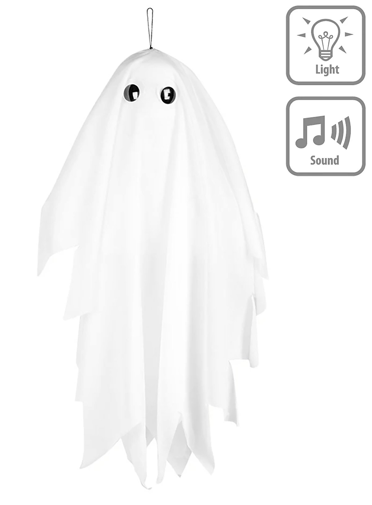 Kleiner Klappergeist animierte Halloween Deko