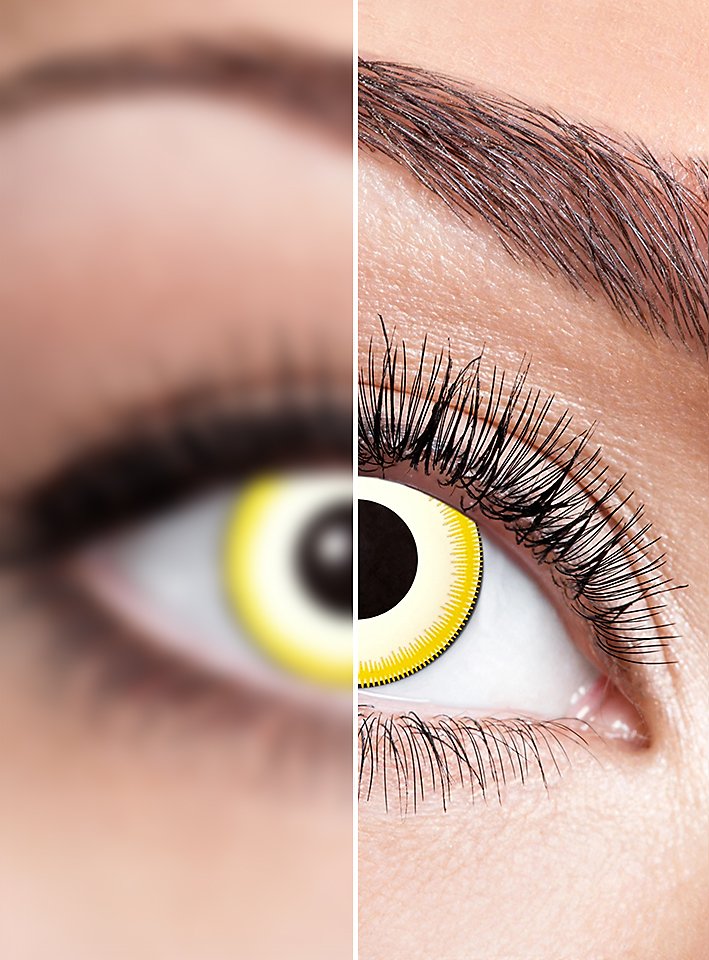 Lente a contatto replicante con diottrie