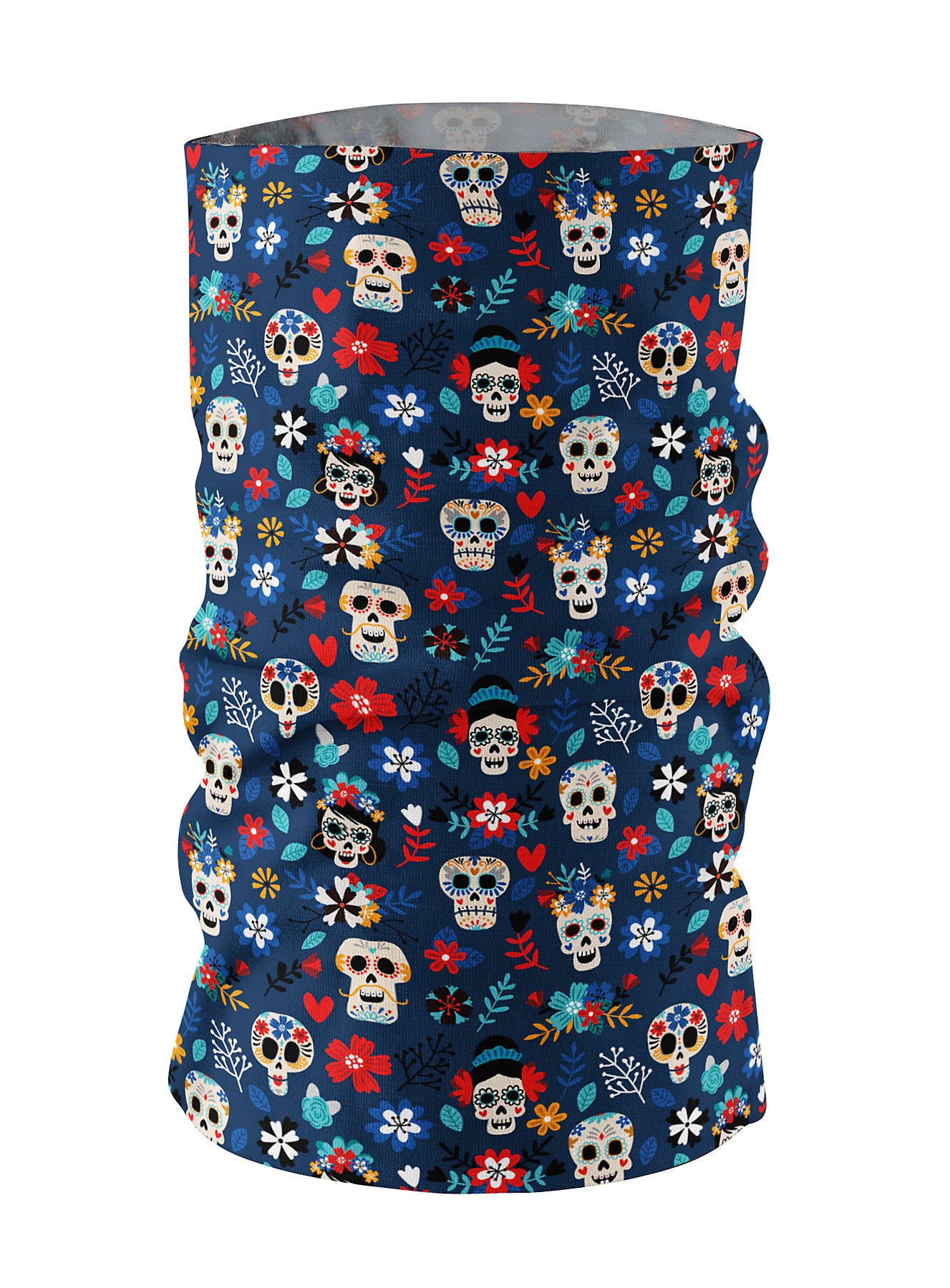 Tube Scarf Dia de los Muertos