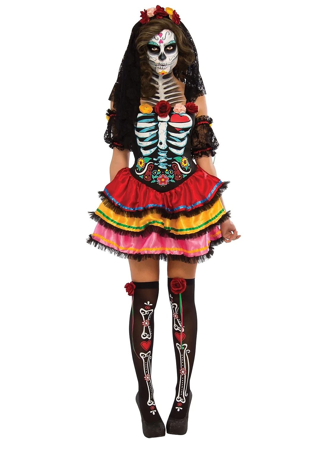 Costume fleuri Catrina