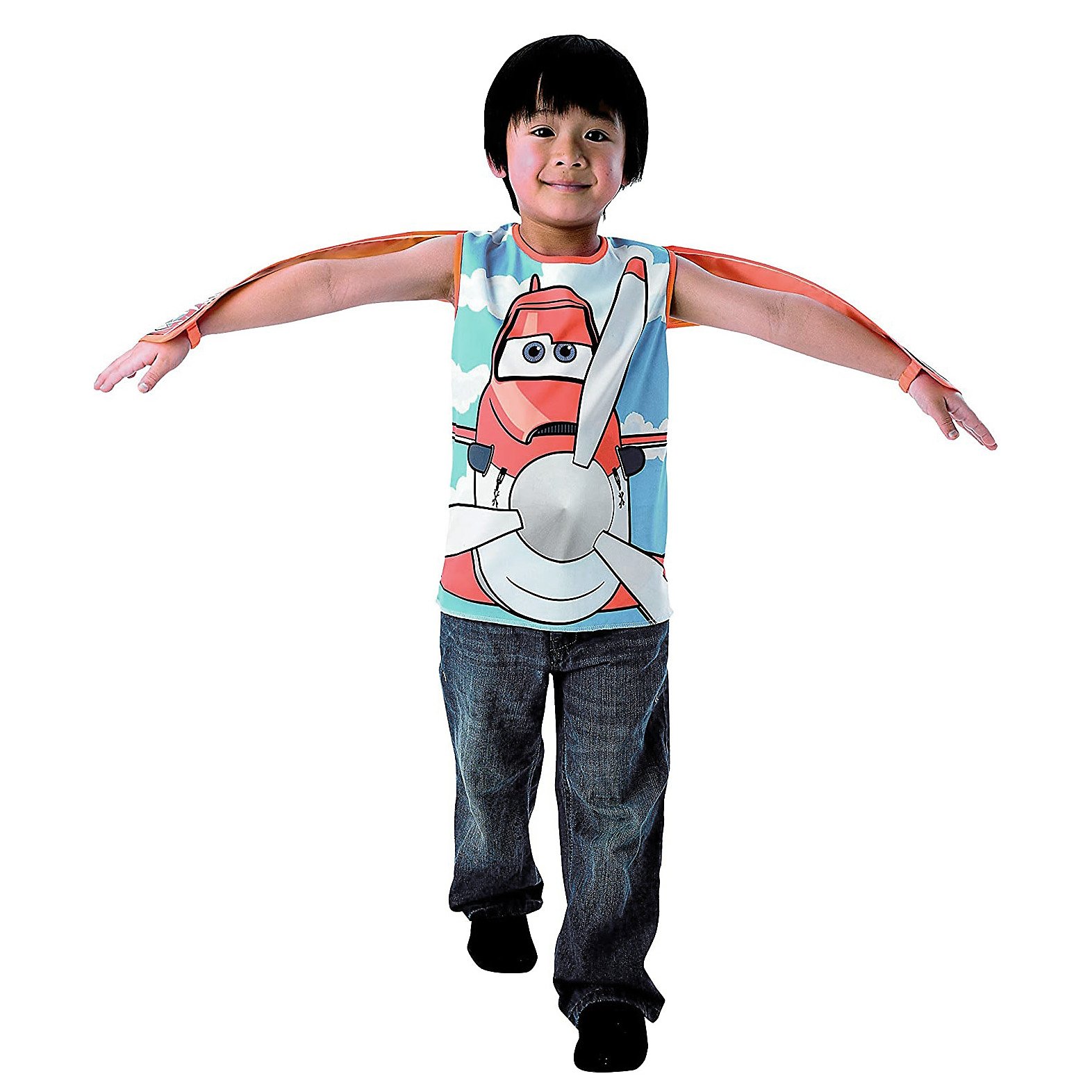 Planes Dusty T-shirt réversible avec des ailes pour enfants