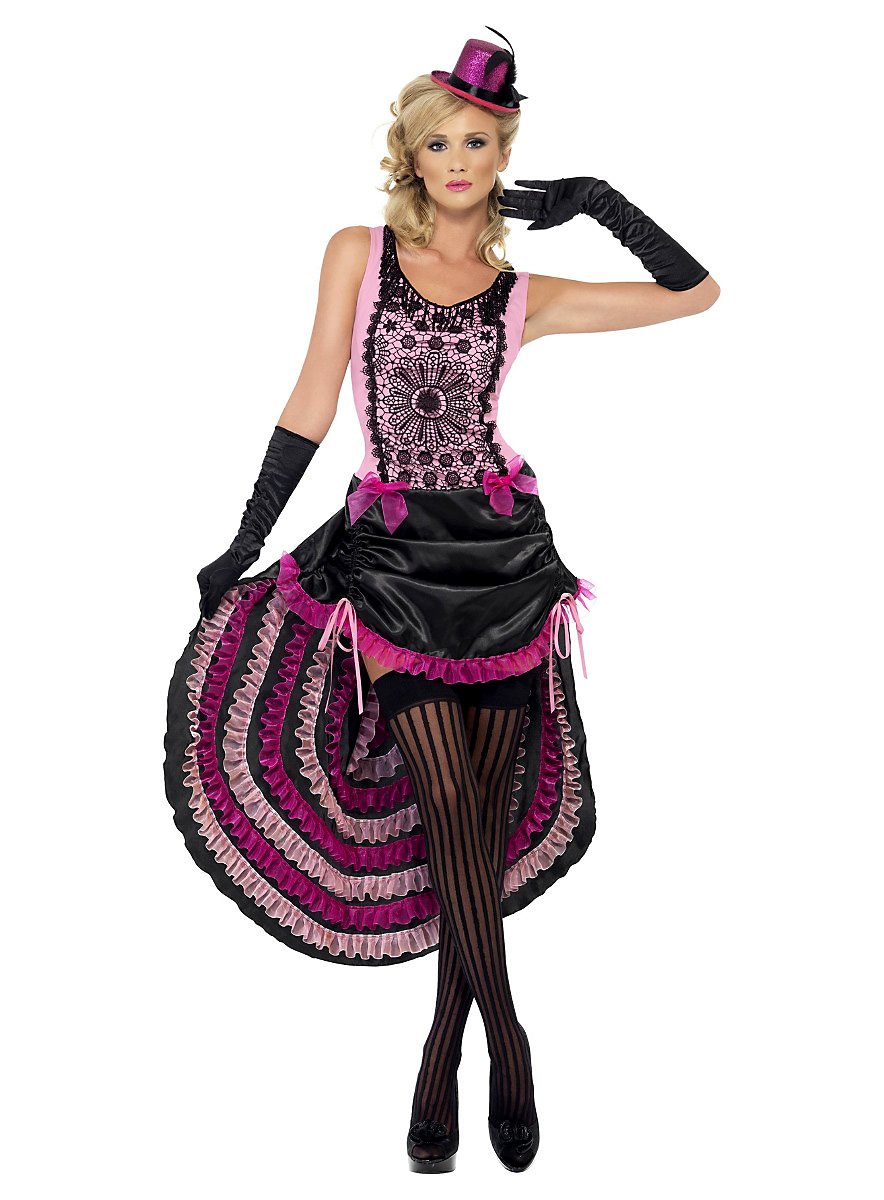 Costume de danseuse de saloon occidental