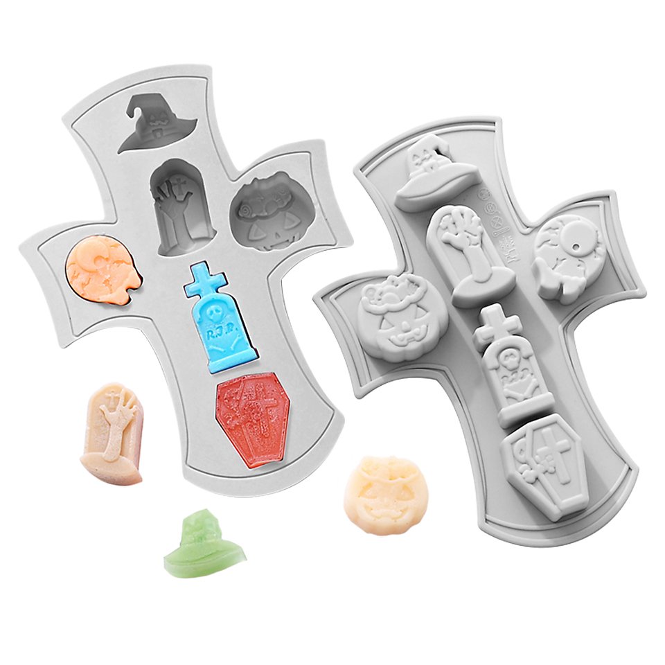 Silikon Backform Halloween Motive