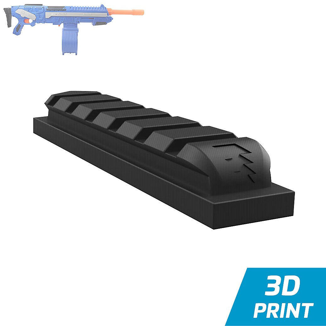 Blasterparts - Rail Agitator Picatinny - en haut Blasterparts