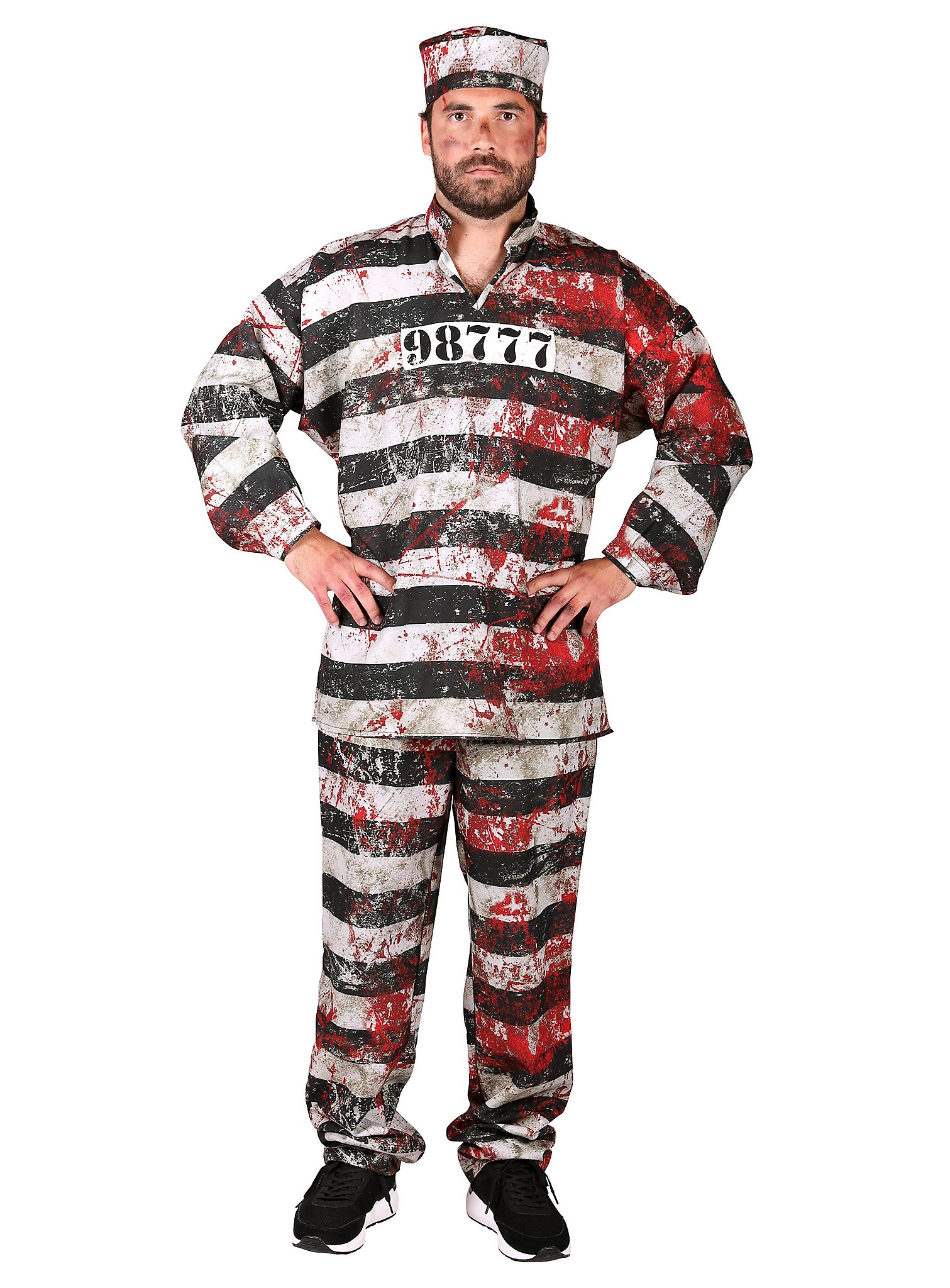 Disfraz De Prisionero Zombi Para Hombres