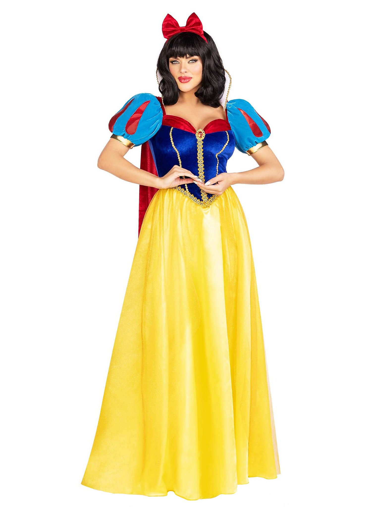 Déguisement de robe de bal de Blanche-Neige